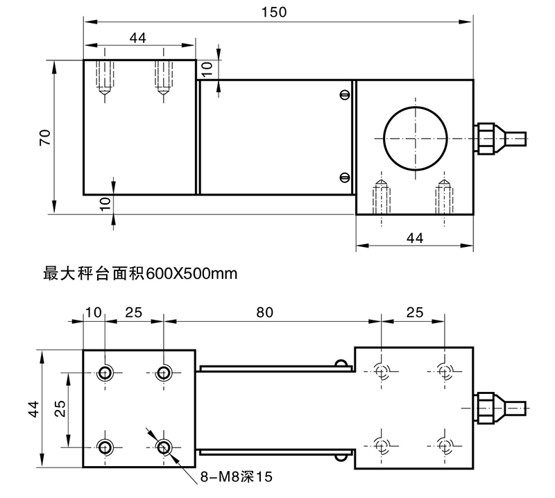 BSXB-4平行梁稱重傳感器.jpg